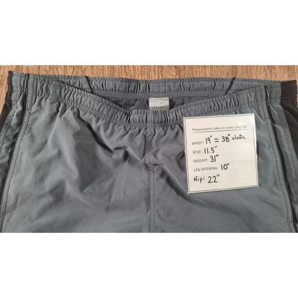 Nike Sportswear Utility Cargo Pants Men's LG Gray/Black Woven Lined Draw W 38" - Picture 3 of 10